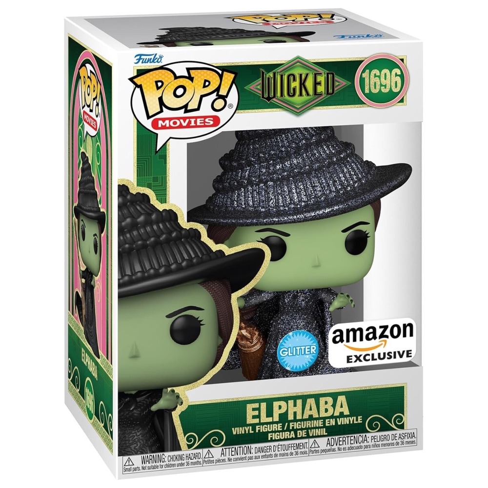 Funko Pop! Vinyl: Wicked Elphaba (Glitter) Amazon‎ (Exclusive) #1696